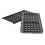 Set platei DeLonghi DLSK 155, Negru