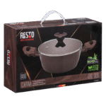 Cratiță RESTO 93018, 2.5L, 20cm, Cafeniu - Image 5