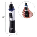 Trimmer pentru bărbați Panasonic ER-GN30-K520, Negru | Argintiu - Image 7