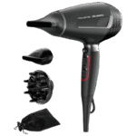 Uscător de păr Rowenta Karl Lagerfeld CV888LF0, 2200 W, Negru