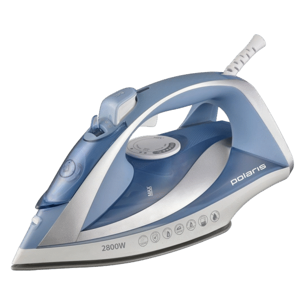 Fier de călcat Polaris PIR 2820AK, 2800W, Albastru deschis/Alb