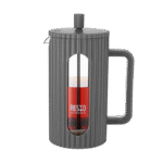 Cafetiera French Press RESTO 90535, 1L, Gri inchis - Image 6