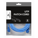 Patch cord Cablexpert PP6U-3M/B, Cat6 UTP, 3m, Albastru - Image 5