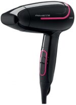 Uscător de păr compact Rowenta Nomad CV3323F0, 1600 W, Negru