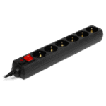 Prelungitor electric SVEN Optima, 6 Prize, 1,8m, Negru - Image 4