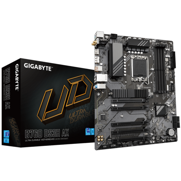 Placă de bază Gigabyte B760 DS3H AX, LGA1700, Intel B760, ATX