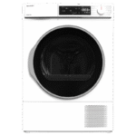 Uscător de rufe Sharp KDNHA8S7GW21EE, 8kg, Alb