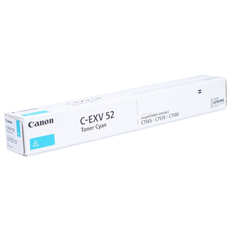 8c51f138-6292-434e-9c14-6c31bef13eb7 Toner Canon C-EXV52, Cyan - Image 1