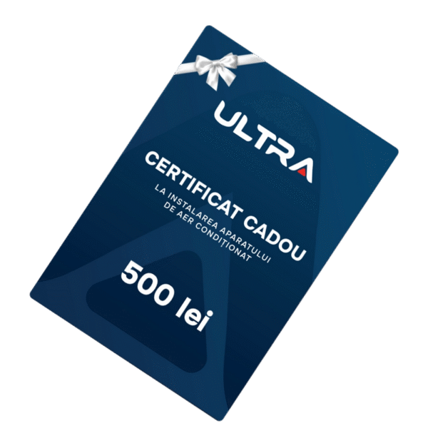 Certificat de instalare a aparatului de aer condiționat pentru 500 lei