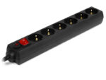 Prelungitor electric SVEN Optima, 6 Prize, 1,8m, Negru - Image 3