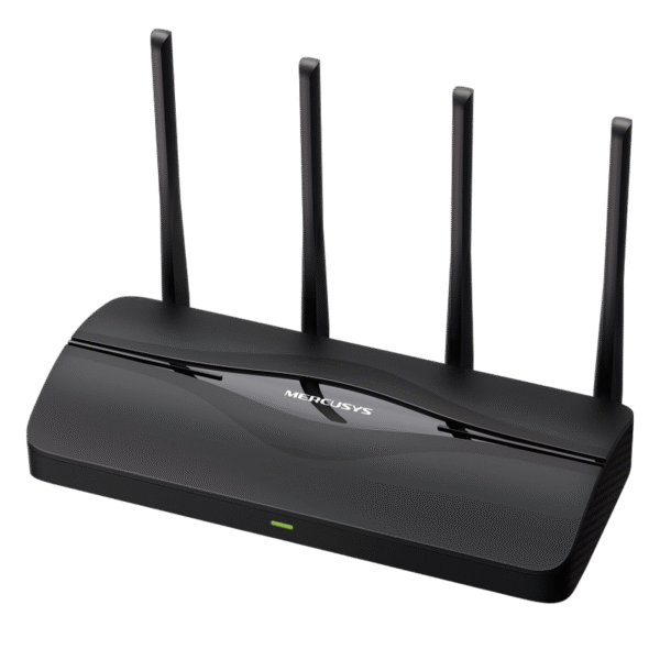Router fără fir MERCUSYS MR27BE, Wi-Fi, Negru