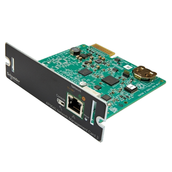 Card de gestionare a rețelei APC AP9640, Turn