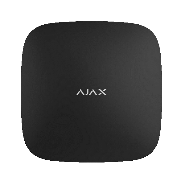 Panou inteligent de control al alarmei Ajax Hub 2 Plus, Negru