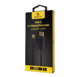 Cablu Video Cablexpert A-CM-DPM-01, USB Type-C (M) - DisplayPort (M), 2 m, Negru - imagine 4