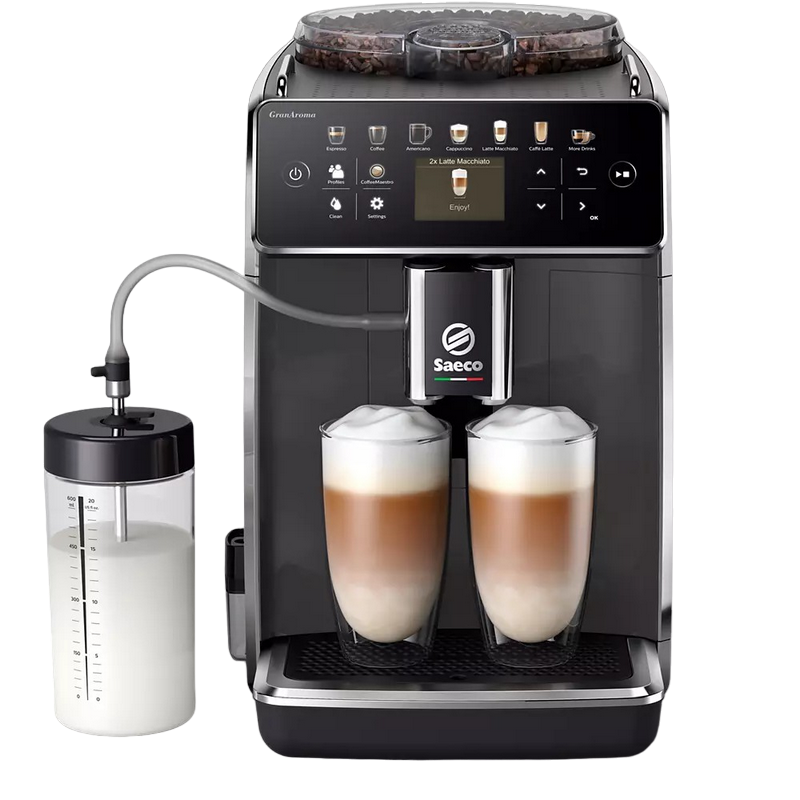 90610dfc-721c-476d-af0c-23f645fea811 Aparat de cafea Saeco SM6580/10, Gri - Image 1