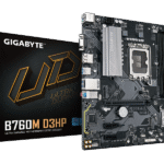 Placă de bază Gigabyte B760M D3HP, LGA1700, Intel B760, Micro-ATX