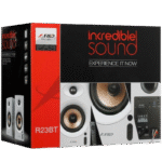 Sistem audio 2.0 CH F&D R23BT, Alb - imagine 3