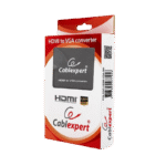 Convertor Video/Audio Cablexpert DSC-HDMI-VGA-001,  - VGA D-Sub + 3.5 mm Jack, Negru - Image 3