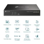 Înregistrator video TP-LINK VIGI NVR1004H-4P, Negru - imagine 7
