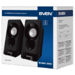 Boxe pentru calculator 2.0 SVEN "300", Negru - imagine 10
