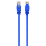 Patch cord Cablexpert PP12-0.25M/B, CAT5e UTP, 0,25m, Albastru