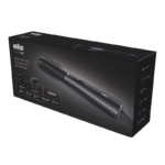 Uscător de păr-perie Braun AS4.2, 1000W, Negru - imagine 7