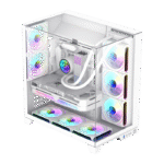 Carcasă PC Gamemax Infinity Plus, Midi-Tower, Fără PSU, Alb - imagine 3