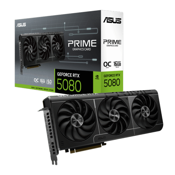 Placă Video ASUS Prime OC RTX5080, 16GB GDDR7 256bit