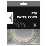 Patch cord Cablexpert PP22-3M, Cat5e FTP, 3m, Gri - imagine 5