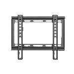Suport fixat pe perete Gembird WM-42F-04, Negru - imagine 8