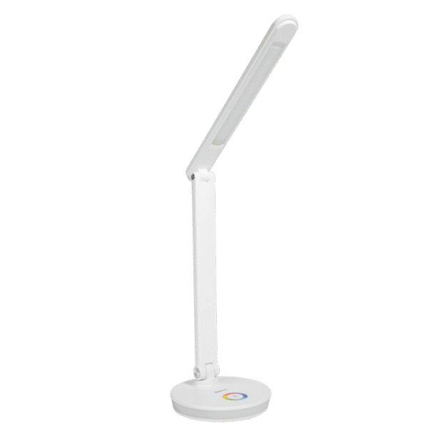 Lampa de birou Platinet PDL400RGB, Alb