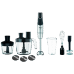 Blender de mână Tefal HB95LD38, Negru Argintiu