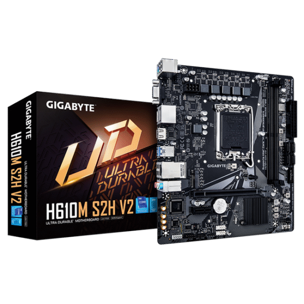 Placă de bază Gigabyte H610M S2H V2, LGA1700, Intel H610, Micro-ATX