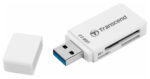 Cititor de carduri Transcend TS-RDF5, USB Type-A, Alb - Image 2