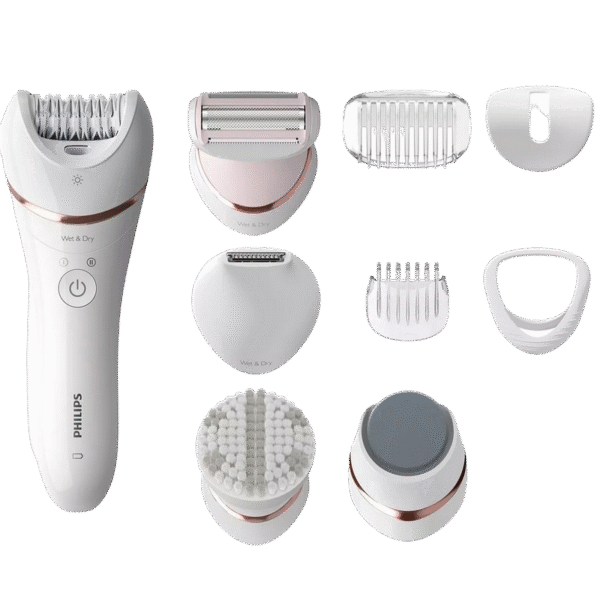 Epilator PHILIPS BRE740/10, Alb