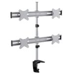 Suport birou pentru monitoare Reflecta PLANO DeskStand 23-1010 Q, Gri - Image 2