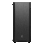 Carcasă PC Gamemax Fortress TG, Midi-Tower, Fără PSU, Negru - imagine 11