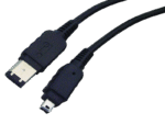 Cable Firewire IEEE1394 6P/4P M/M Black , 1.8m, UC5002