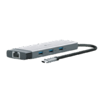 Adaptor Hub TP-LINK UH9120C, Argintiu - imagine 4