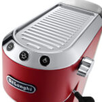 Cafetiera manuala DeLonghi Dedica Pump Espresso, 1300W, Roșu - imagine 2