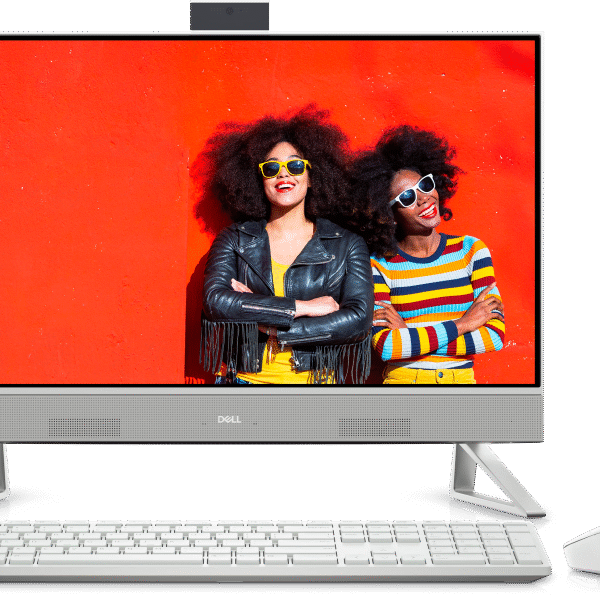 Computer All-in-One DELL Inspiron 5410, 23,8", Intel Core i5-1235U, 8GB/1280GB, Windows 11 Home, Pearl White