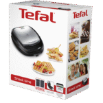Aparat pentru sandwich multifunctional Tefal SW341D12, Argintiu | Negru - Image 4