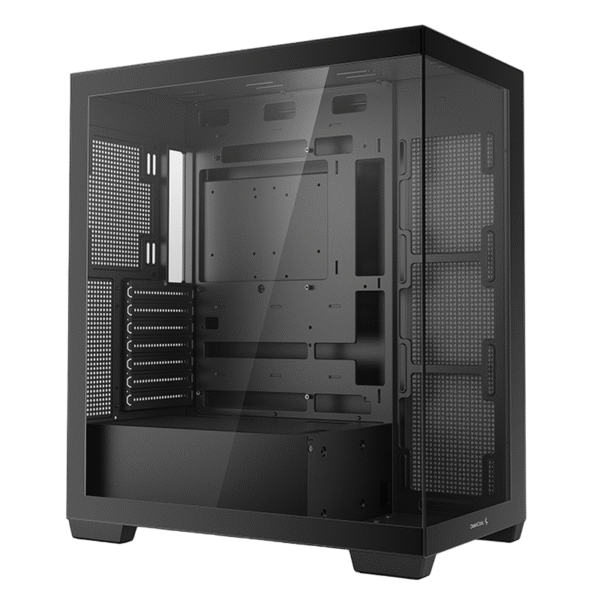 Carcasă PC Deepcool CG580, Midi-Tower, Fără PSU, Negru
