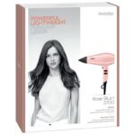 Uscător de păr BaByliss Rose Blush 5337PRE, 2200 W, Roz | Negru - Image 3