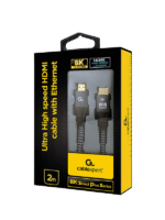Audio-video cablu Cablexpert CCB-HDMI8K-2M, HDMI (M) - HDMI (M), 2m, Negru - imagine 2
