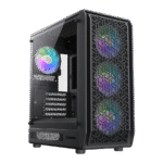 Carcasă PC Gamemax Forge MB, Midi-Tower, Fără PSU, Negru