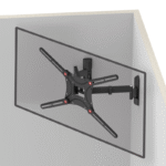 Suport TV de perete BARKAN BM464L, Negru - imagine 5