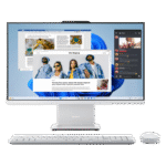 Computer All-in-One Lenovo IdeaCentre AIO 27ARR9, 27", AMD Ryzen 7 7735HS, 16GB/1024GB, Fără SO, Cloud Grey