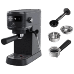 Cafetiera manuala Electrolux E6EC1-6BST, 1450W, Negru
