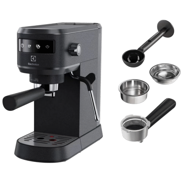 Cafetiera manuala Electrolux E6EC1-6BST, 1450W, Negru
